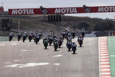 Race start, Portuguese WorldSSP race2, 3 October 2021