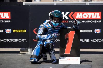 Jules Cluzel takes pole position, Argentine WorldSSP, 16 October 2021