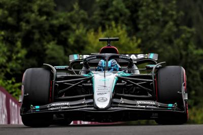 George Russell (GBR) Mercedes AMG F1 W15. Formula 1 World Championship, Rd 14, Belgian Grand Prix, Spa Francorchamps,