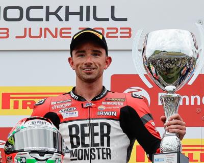 Knockhill, 2023, BSB, Glenn Irwin, Race three