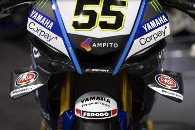 Updated #55 Yamaha R1 of Andrea Locatelli. Credit: Gold and Goose.